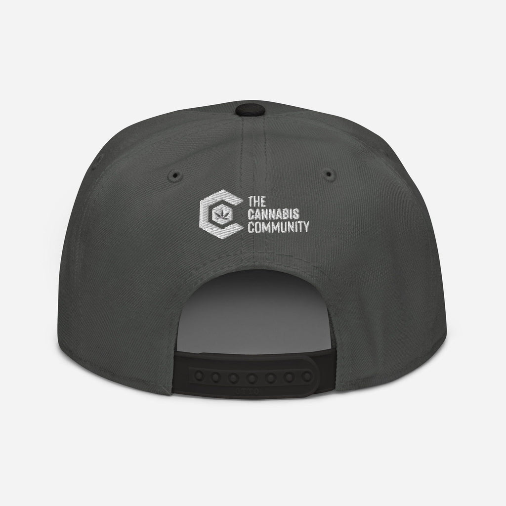 Golden Goat Cannabis Snapback Hat