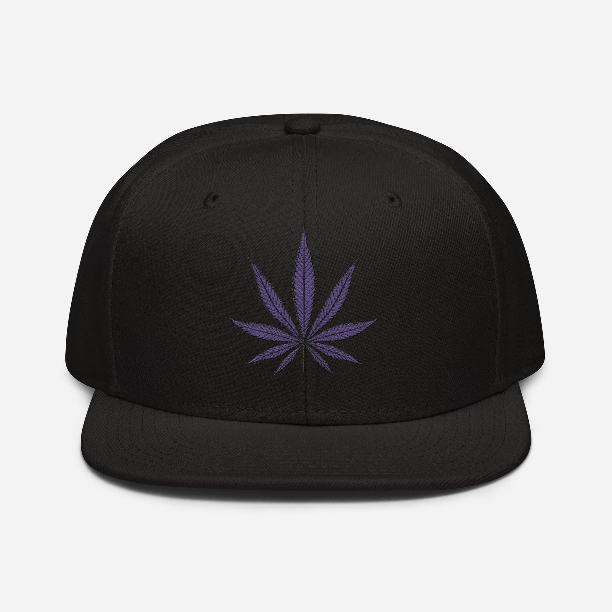 Purple Haze Marijuana Snapback Hat - Granted Quality 