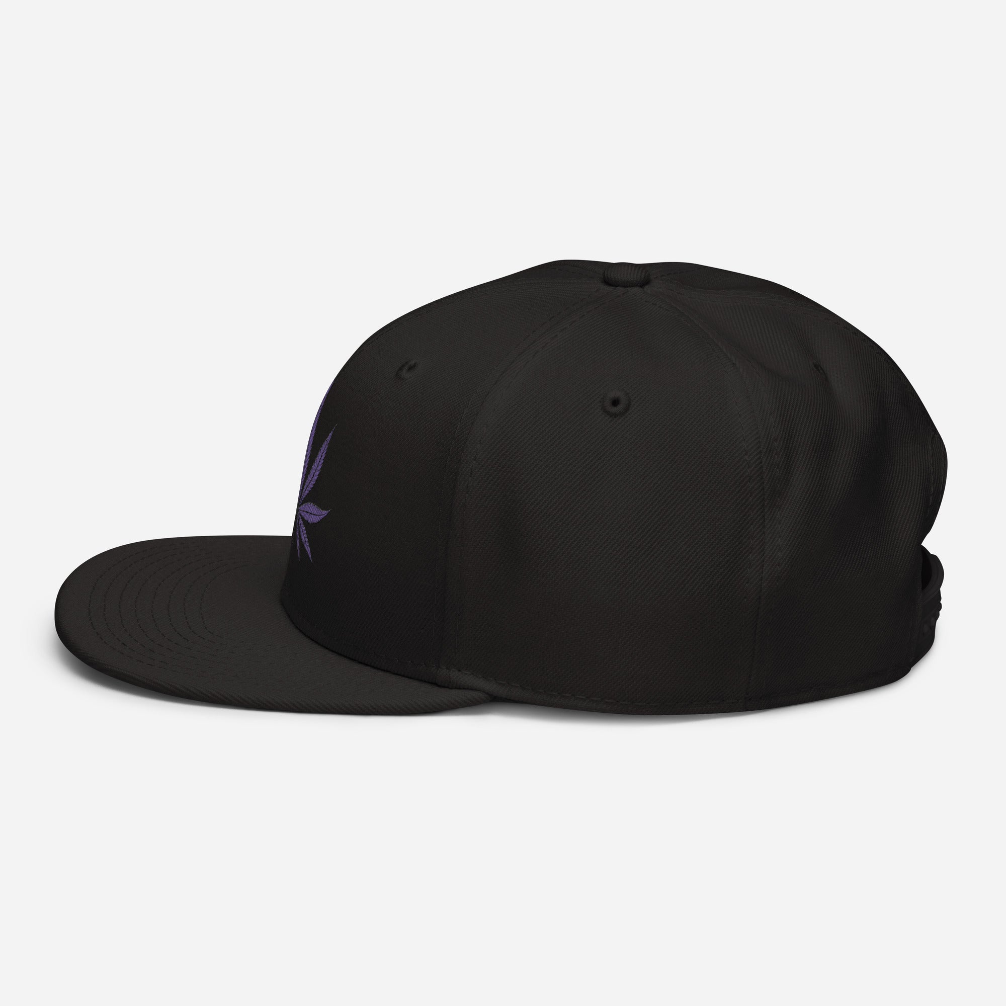 Purple Haze Marijuana Snapback Hat - Granted Quality 