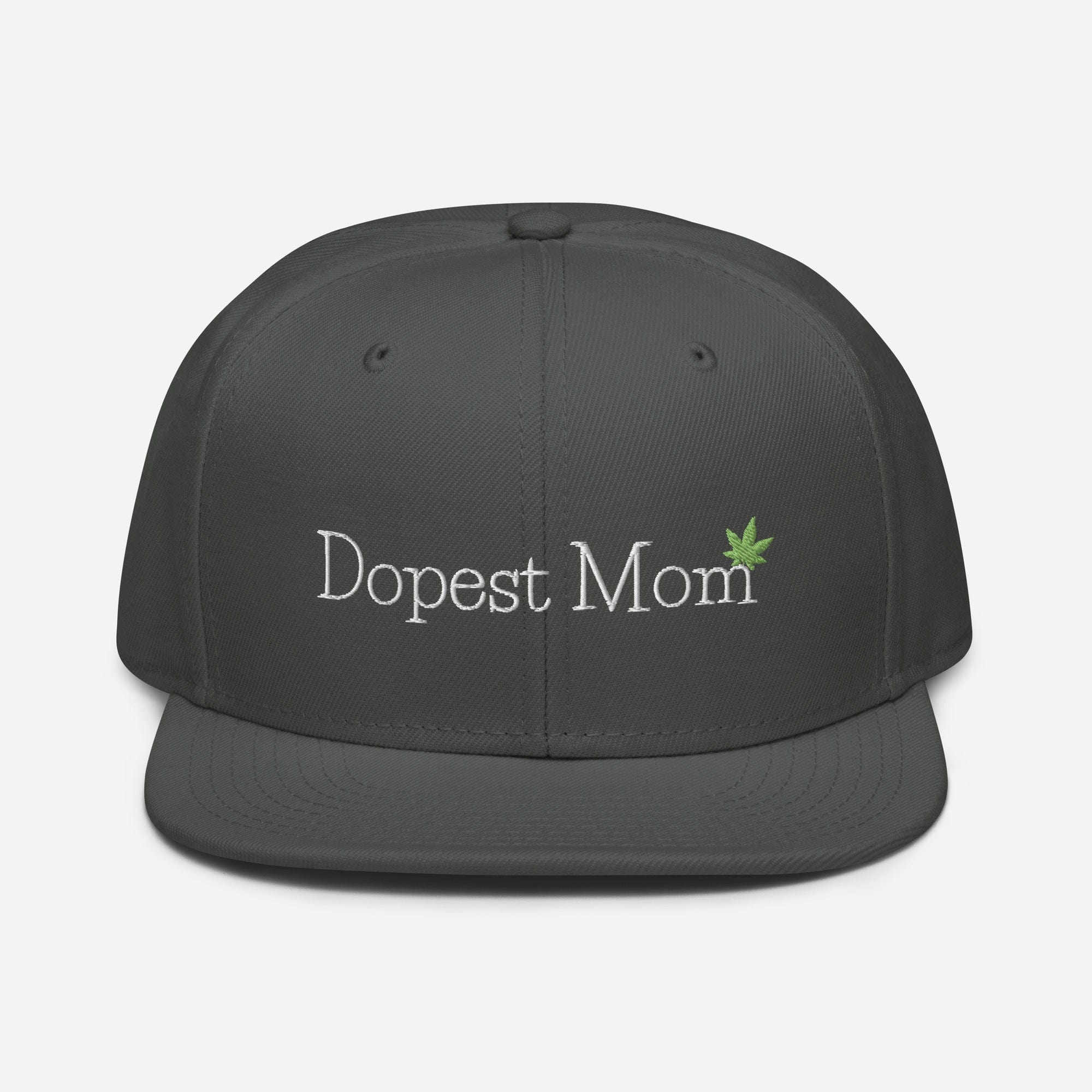 Dopest Mom Cannabis Snapback Hat