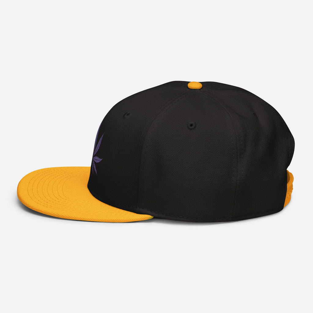 Purple Haze Marijuana Snapback Hat - Granted Quality 