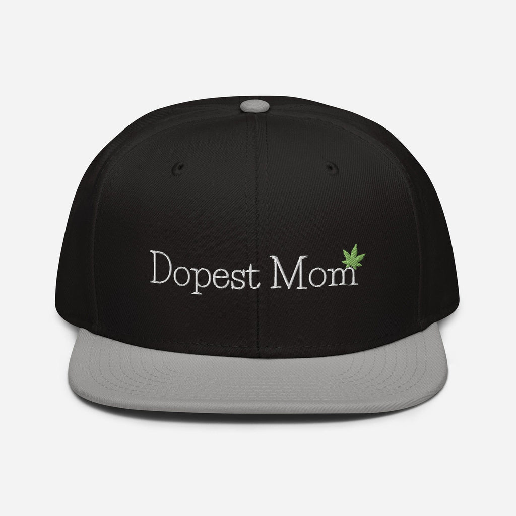 Dopest Mom Cannabis Snapback Hat