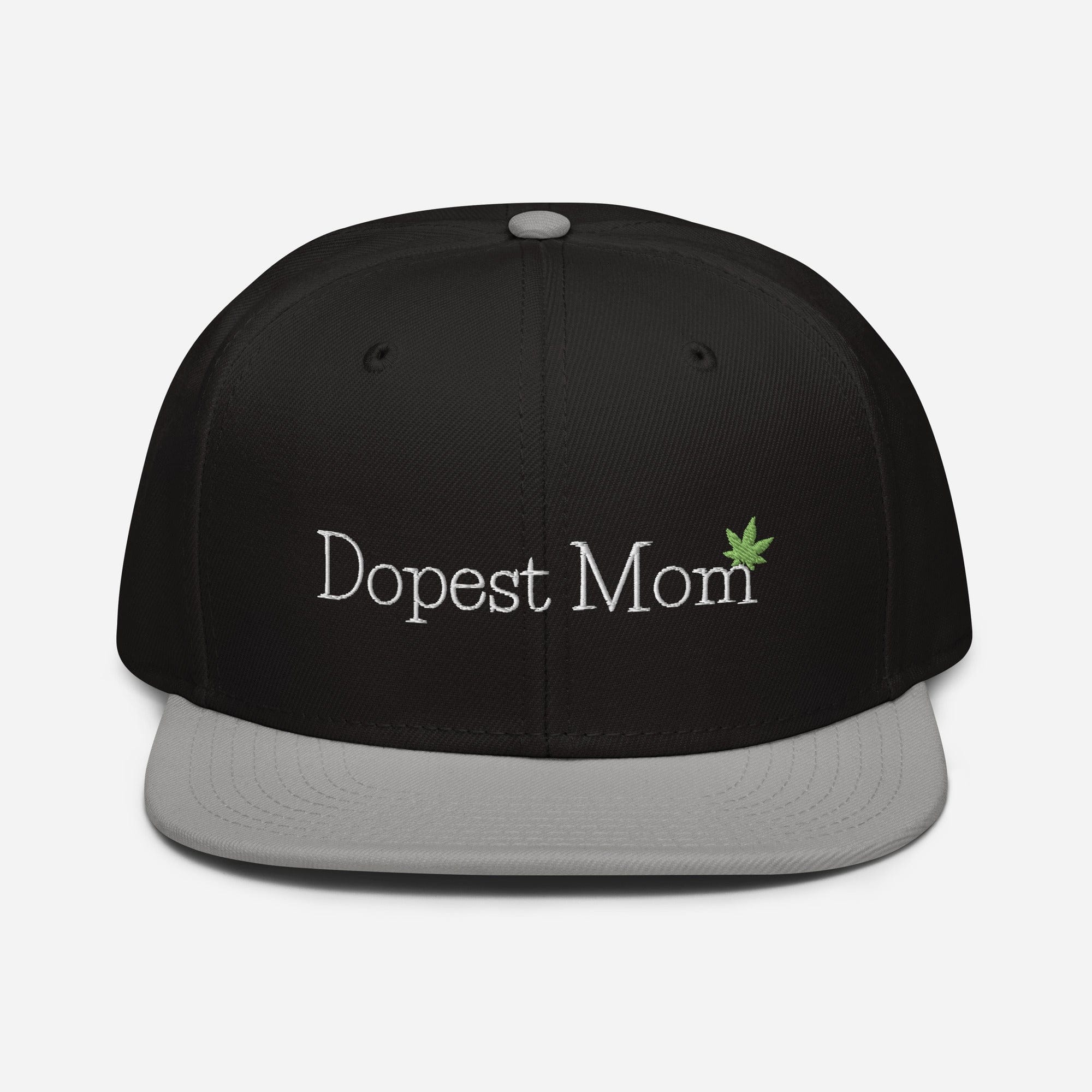Dopest Mom Cannabis Snapback Hat