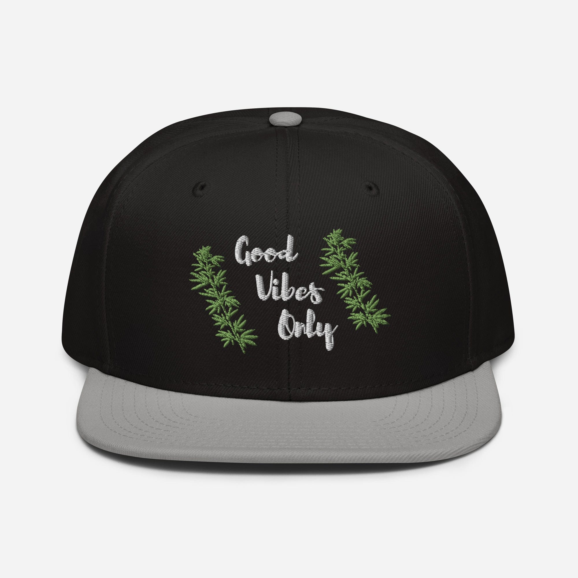 Good Vibes Only Cannabis Snapback Hat