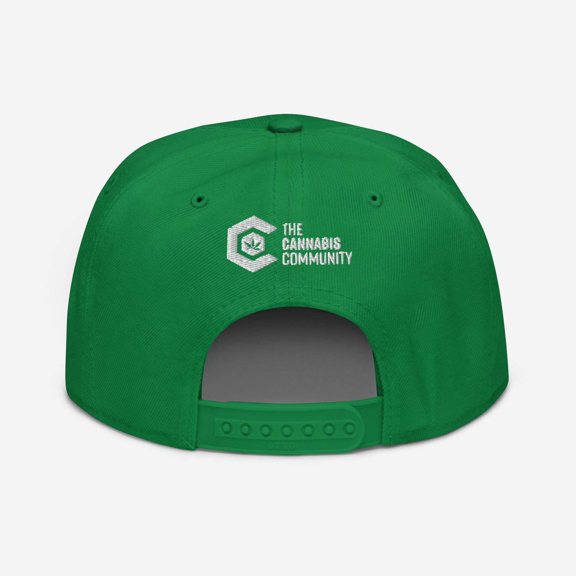 Good Vibes Only Cannabis Snapback Hat