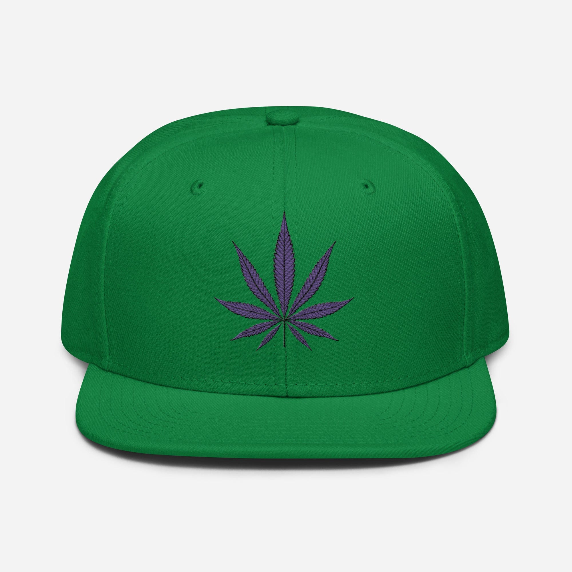 Purple Haze Marijuana Snapback Hat - Granted Quality 