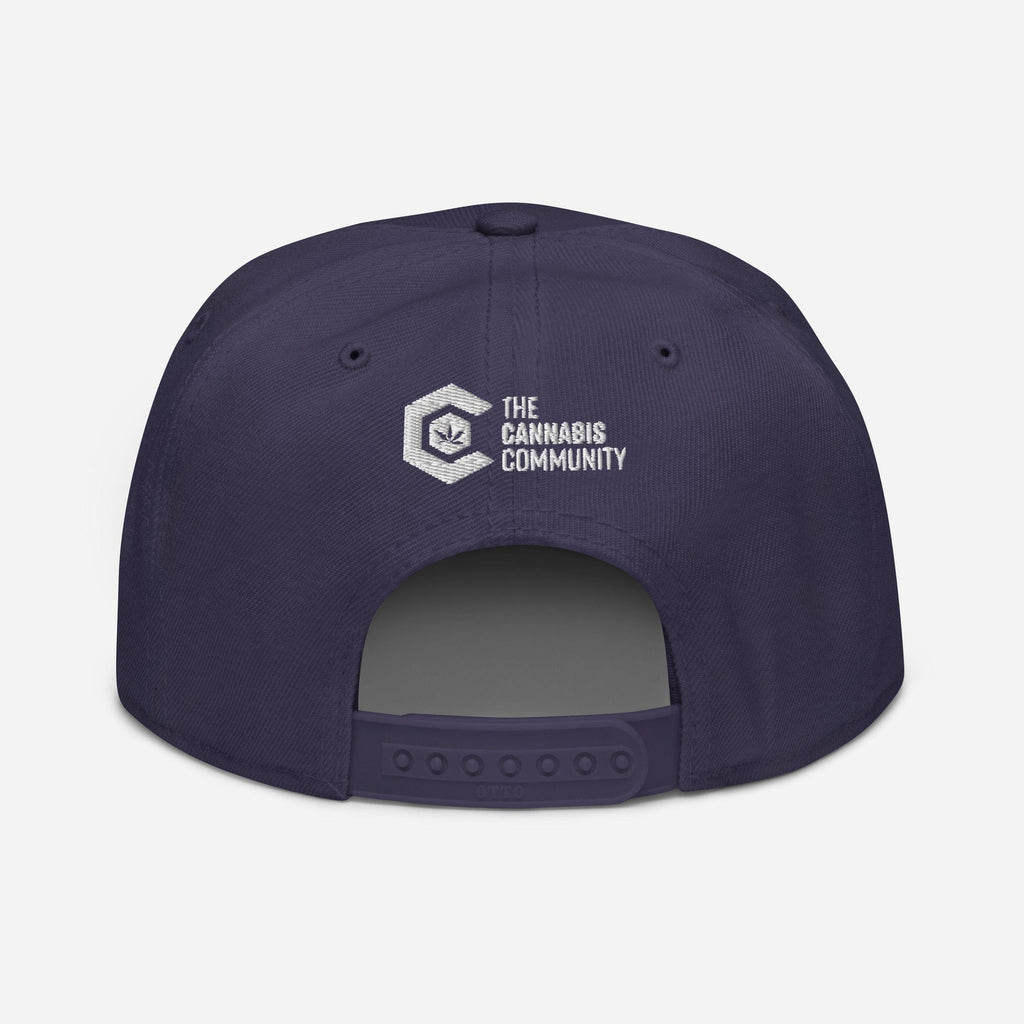 Cannabis is Life Snapback Hat - Granted Quality 