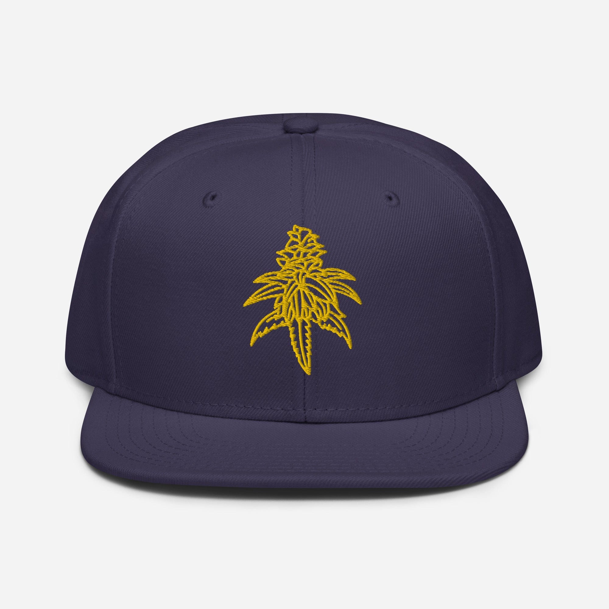 Golden Goat Cannabis Snapback Hat