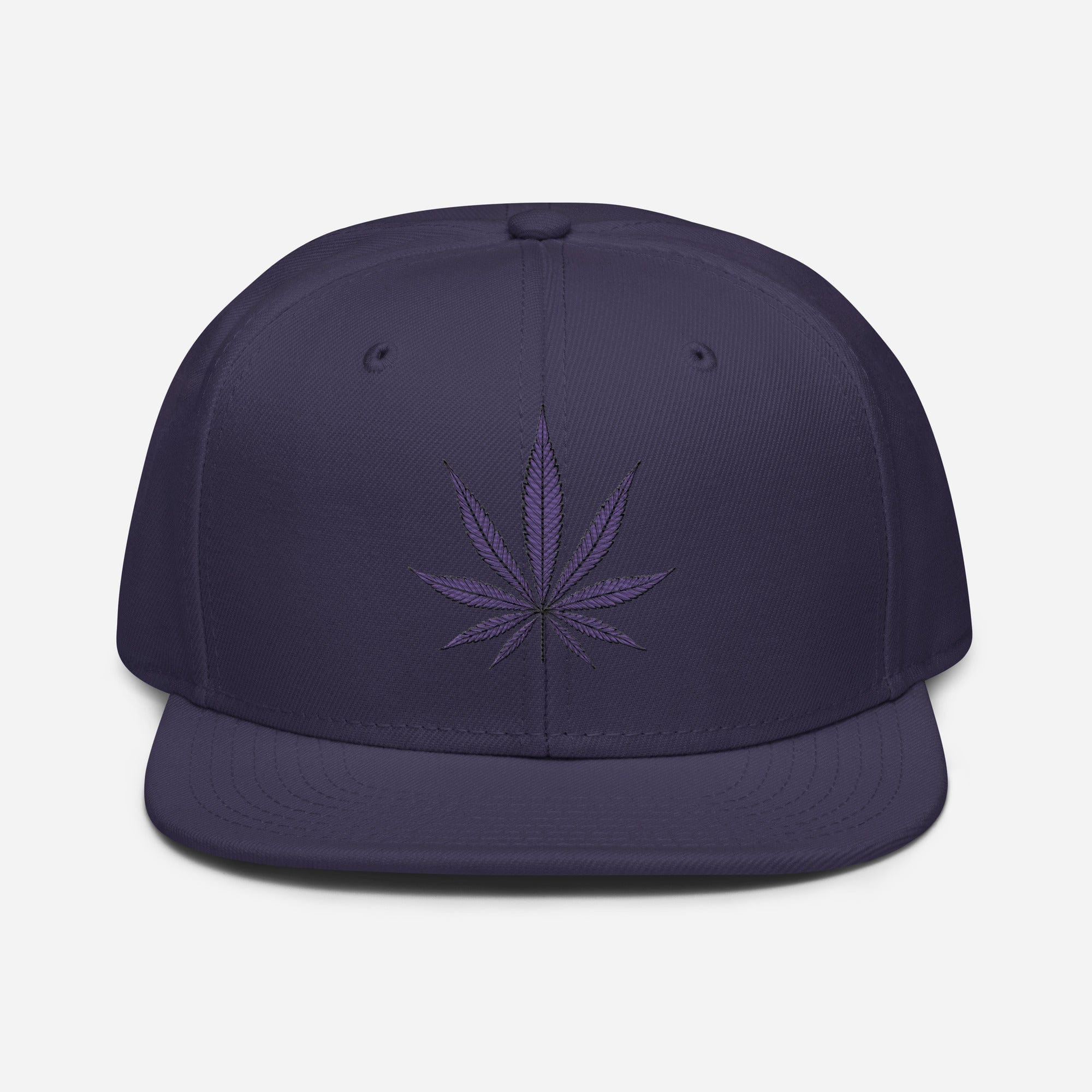 Purple Haze Marijuana Snapback Hat - Granted Quality 