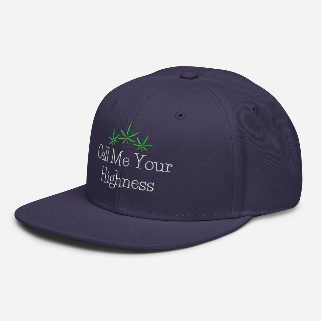 Call Me Your Highness Snapback Hat