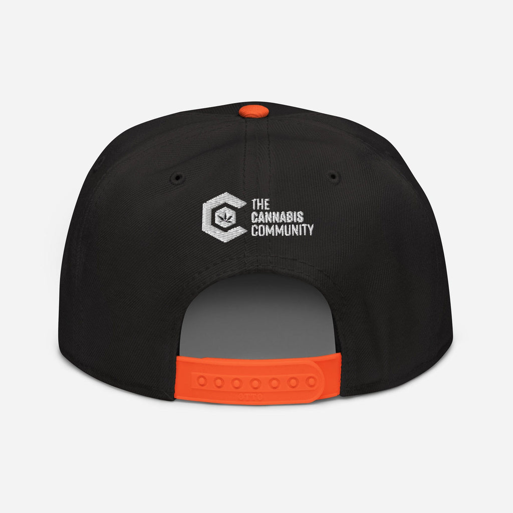 Cannabis is Life Snapback Hat - Granted Quality 