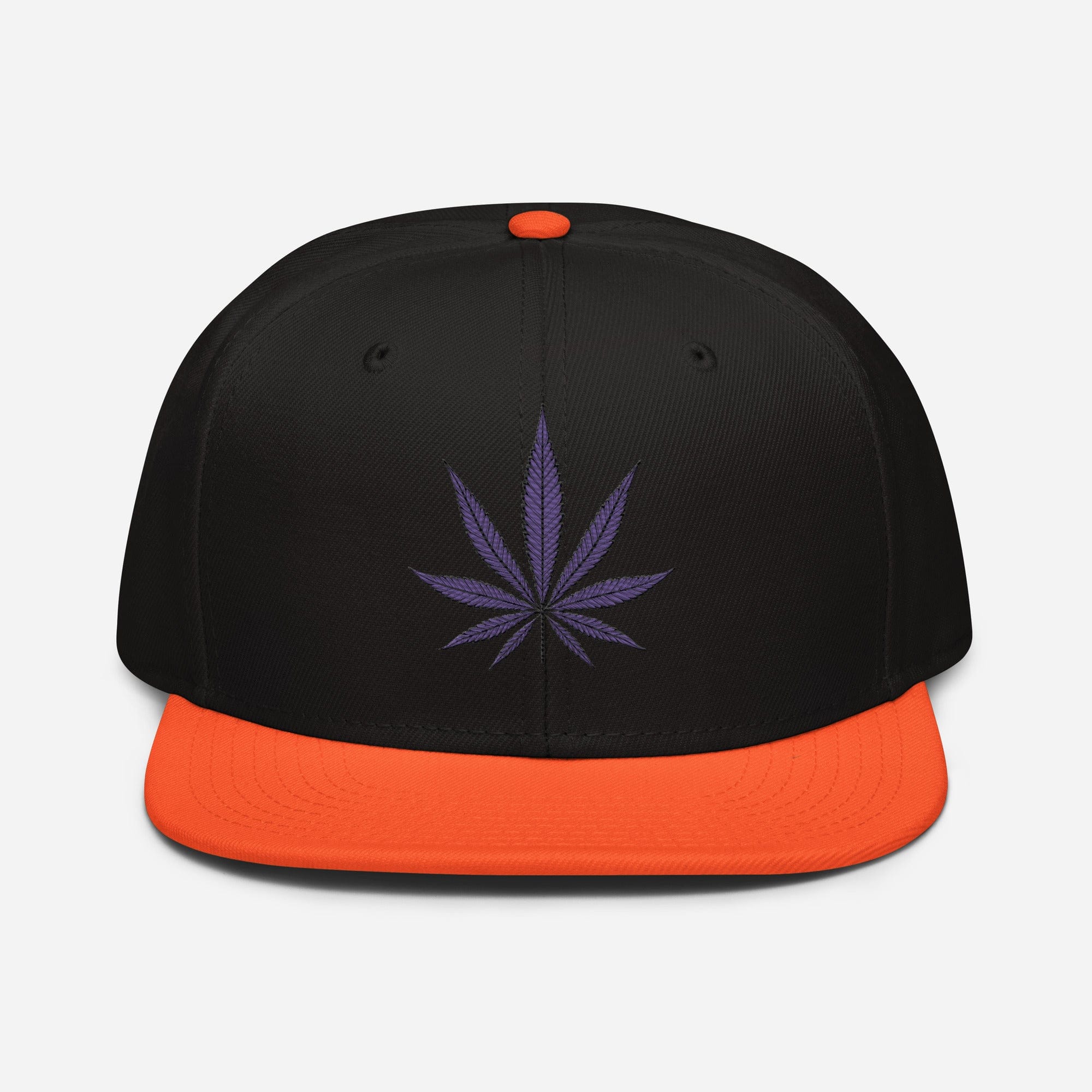 Purple Haze Marijuana Snapback Hat - Granted Quality 