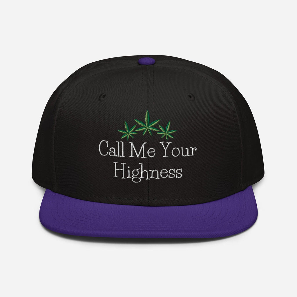 Call Me Your Highness Snapback Hat