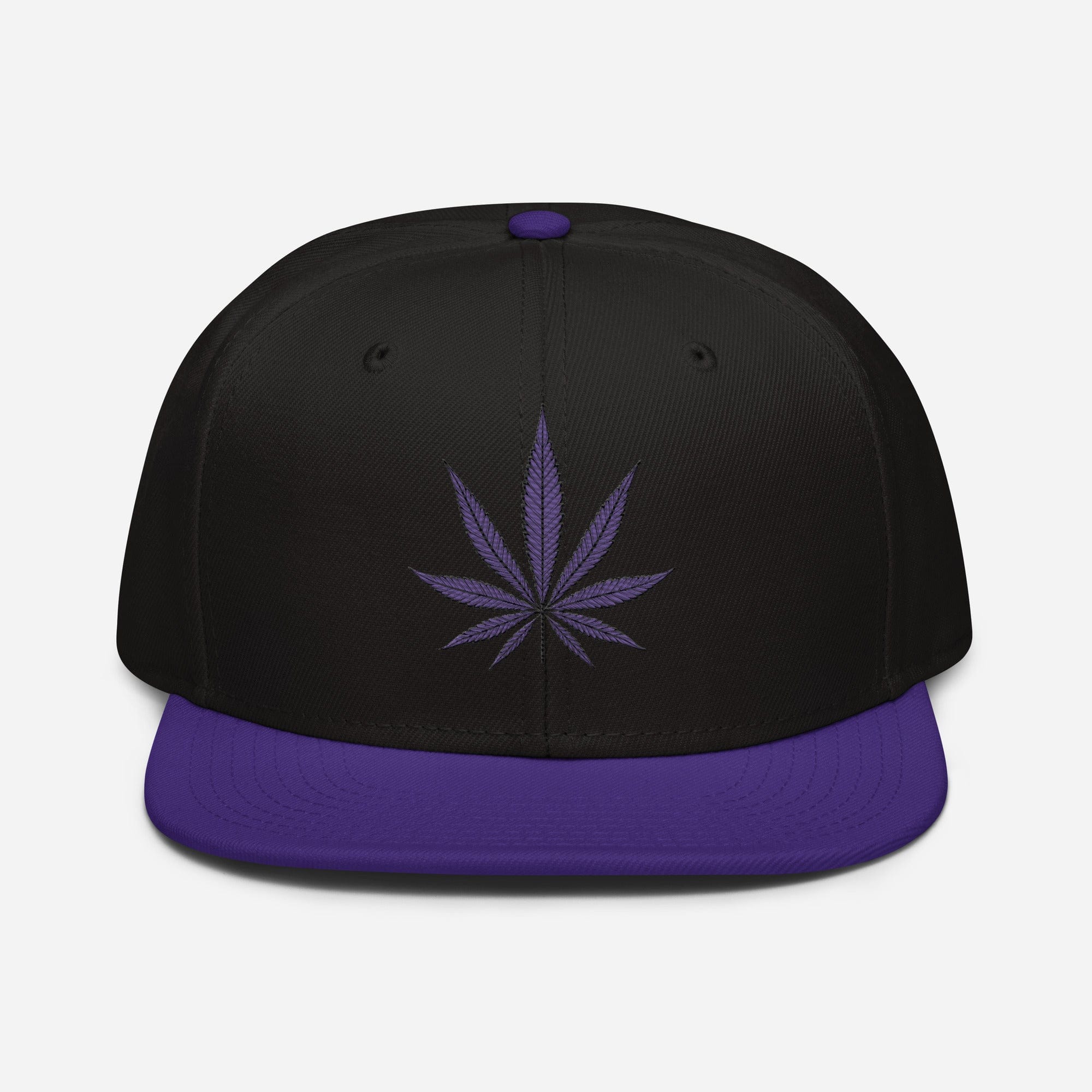 Purple Haze Marijuana Snapback Hat - Granted Quality 