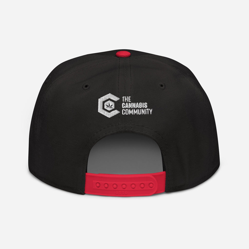 Cannabis is Life Snapback Hat - Granted Quality 
