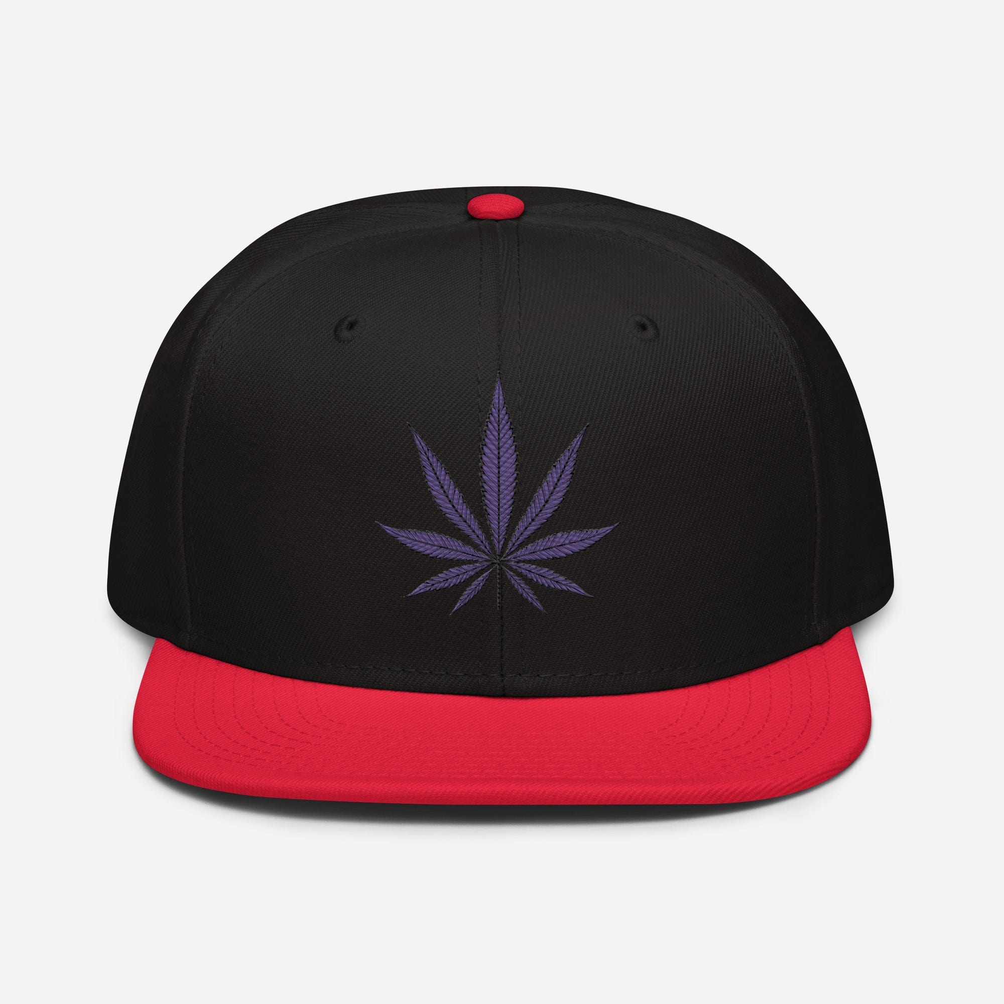 Purple Haze Marijuana Snapback Hat - Granted Quality 