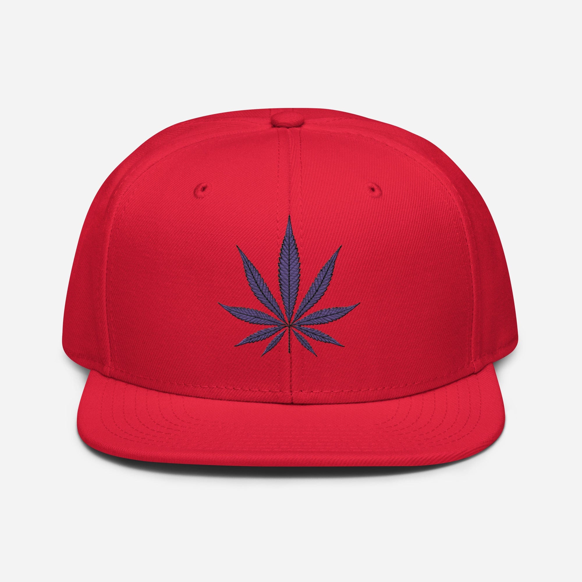Purple Haze Marijuana Snapback Hat - Granted Quality 