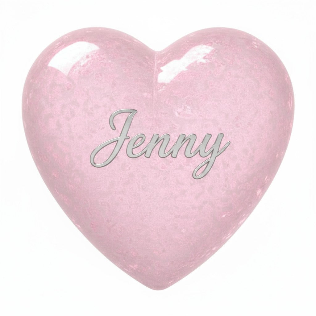 "Companion Touchstone" Heart Appr. 1 ½" X 1 ½" X ¾" Thick - Granted Quality 