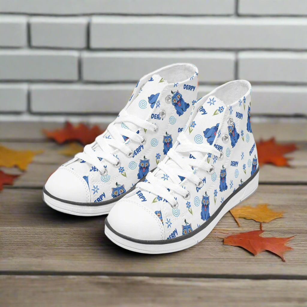 Derpy - K-Pop Demon Hunters | Kids & Youth High Top Sneakers - Granted Quality 