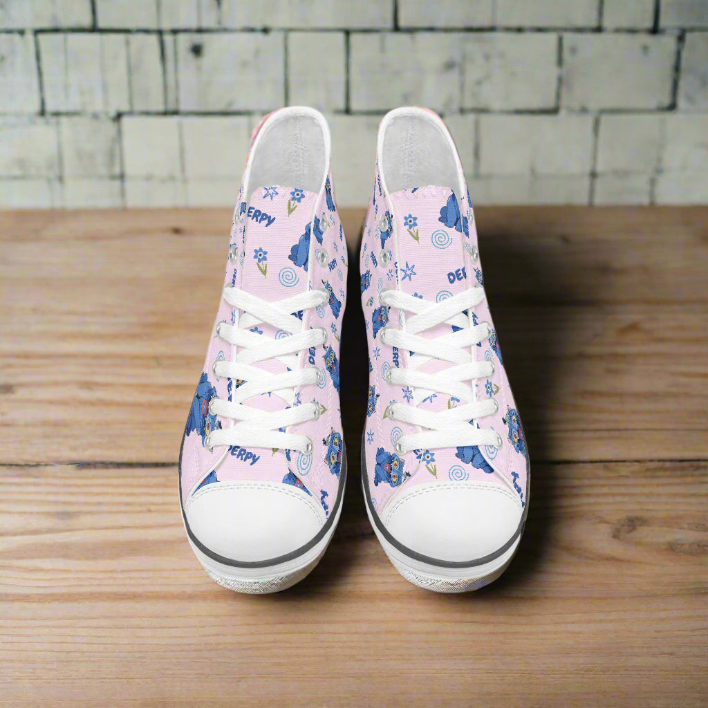 Derpy - K-Pop Demon Hunters | Kids & Youth High Top Sneakers - Granted Quality 