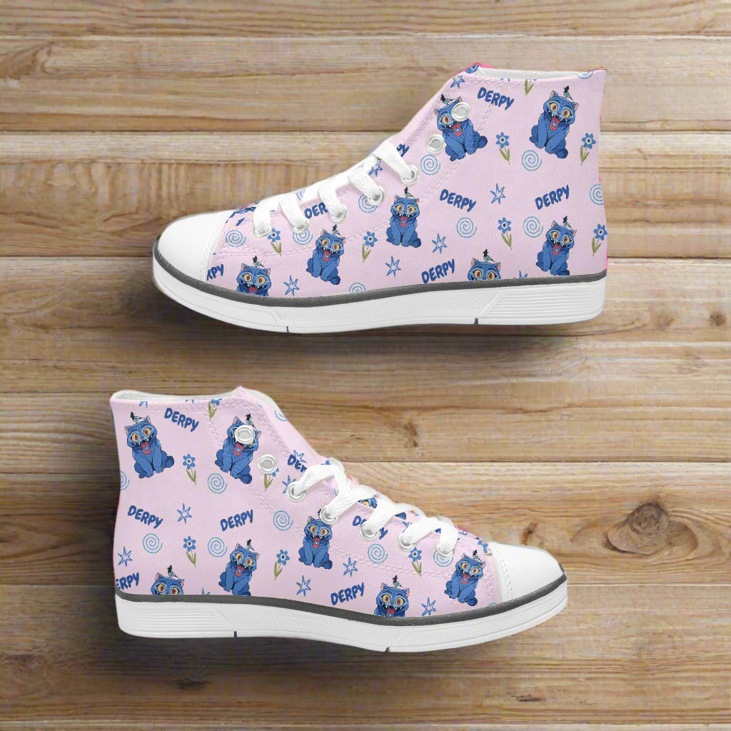 Derpy - K-Pop Demon Hunters | Kids & Youth High Top Sneakers - Granted Quality 